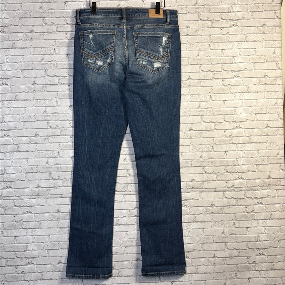 BKE Payton Universal Fit Mid-Rise-Straight Cuffed Jeans size 29x31.5 - Picture 3 of 8